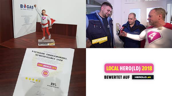 Supernowak Installateur Testsieger & Herold Local Hero