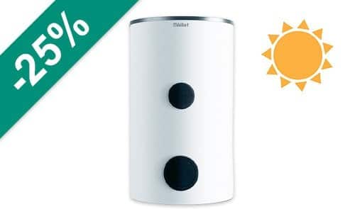Vaillant uniSTOR VIH SW 400 Solar-Warmwasserspeicher für Wärmepumpen & Brennwertgeräte