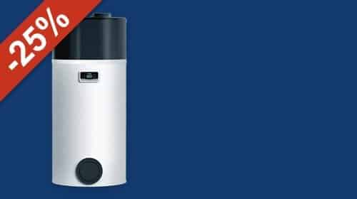 Warmwasserwärmepumpe in Aktion