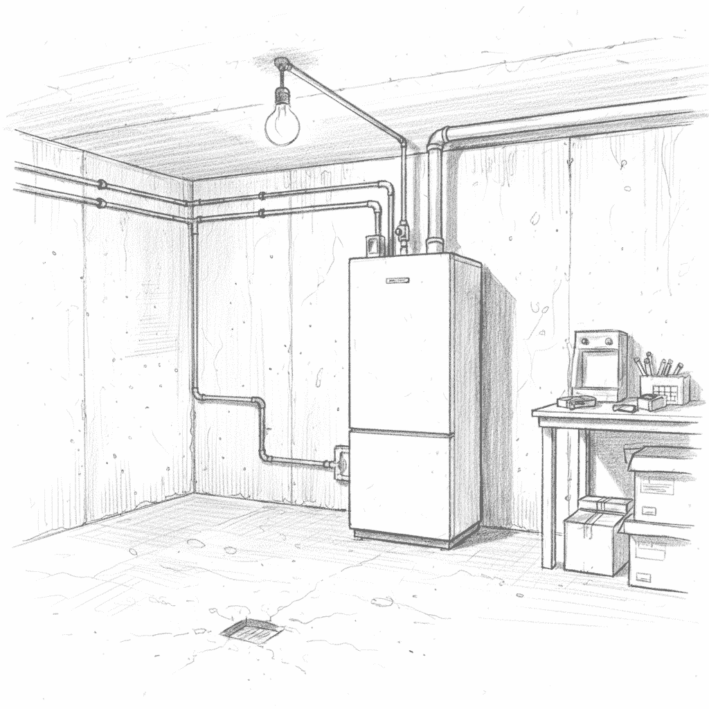 Referenzbild Wärmepumpe Innengerät